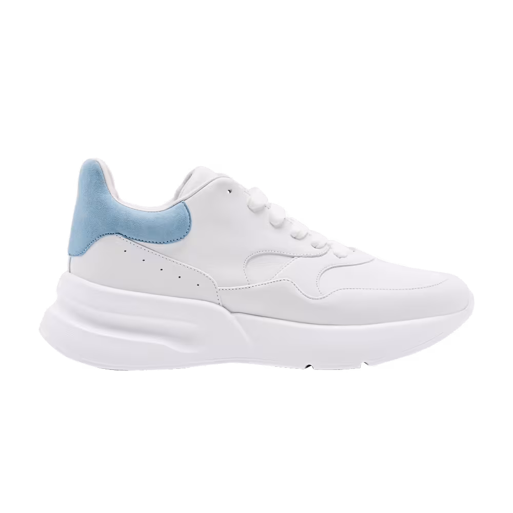 Alexander McQueen Oversized Runner White Light Blue