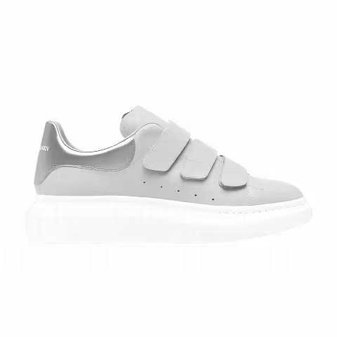 Alexander McQueen Oversized Triple Strap Sneaker 'True Grey Silver'