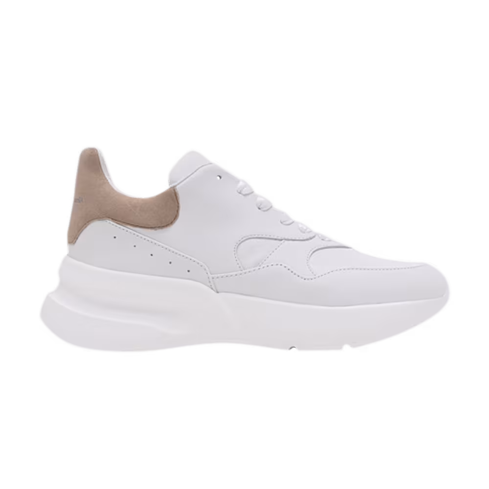 Alexander McQueen Oversized Runner White Brown