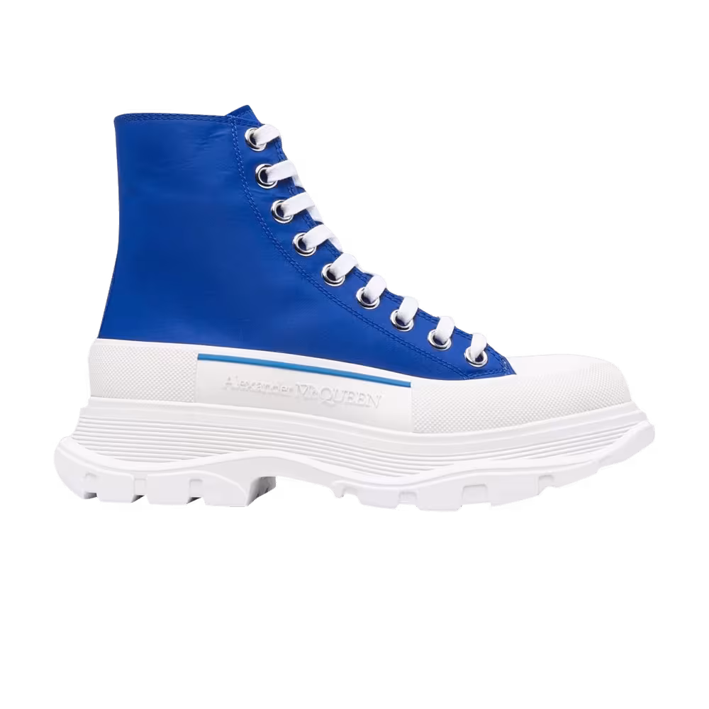 Alexander McQueen Women's Tread Slick Boots Blue