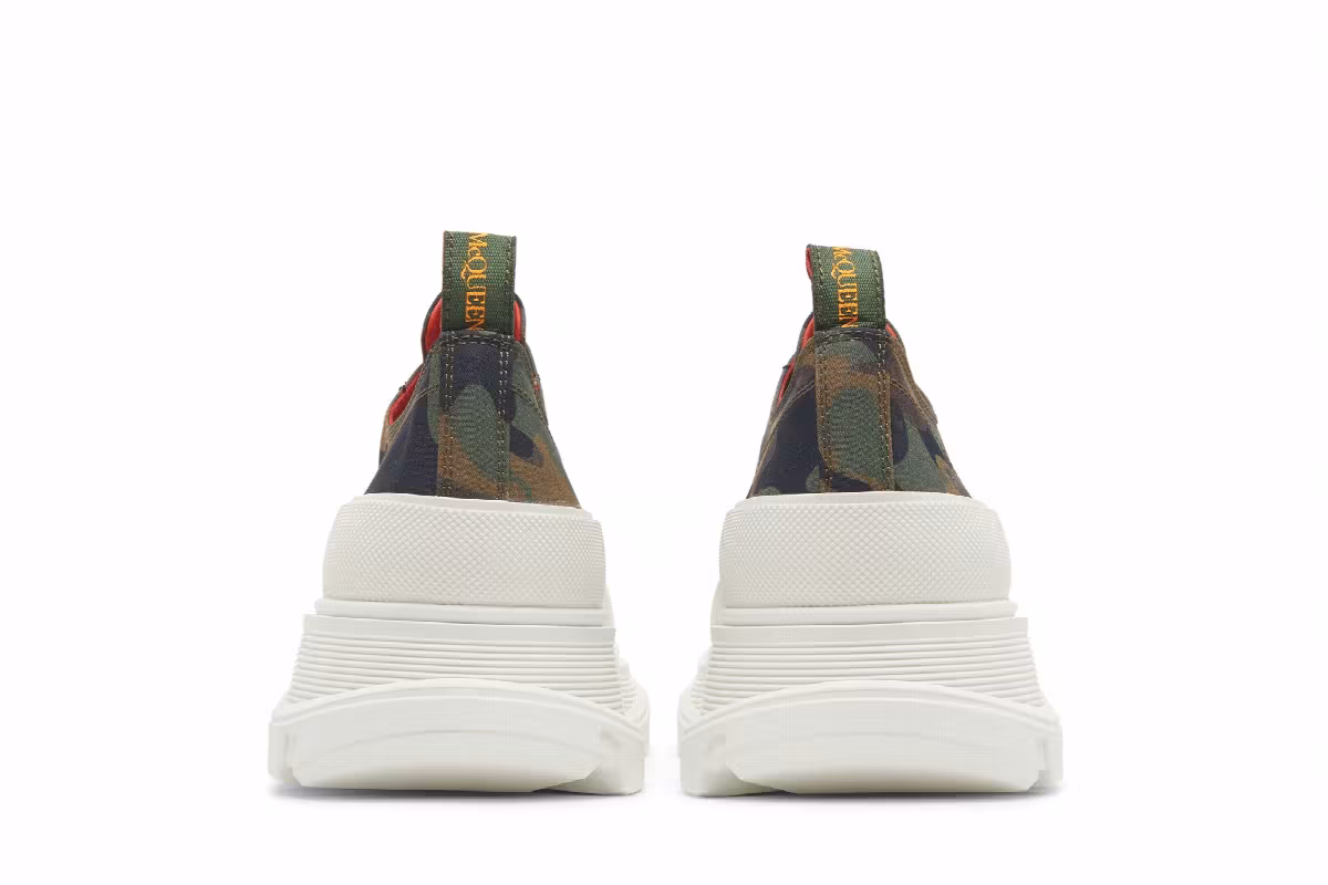 Alexander McQueen Tread Slick Lace Up Camo, view 7