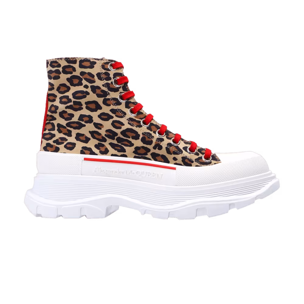 Alexander McQueen Tread Slick Leopard