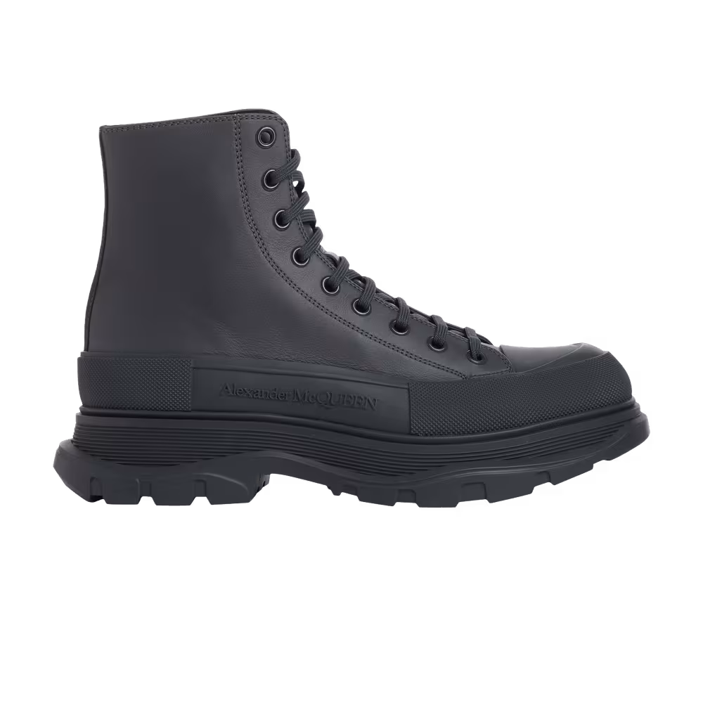 Alexander McQueen Tread Slick Boot Anthracite