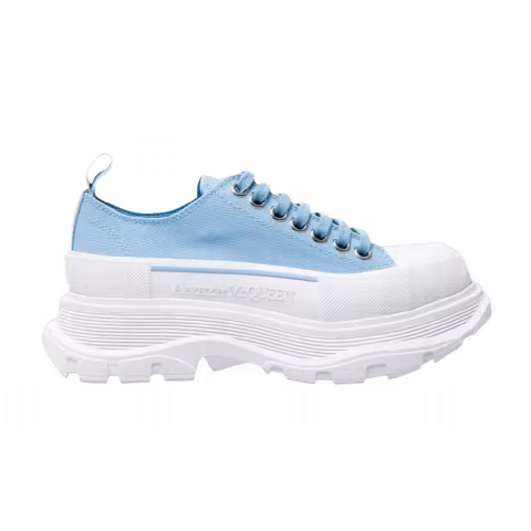 Alexander McQueen Wmns Tread Slick Lace Up 'Sky Blue'