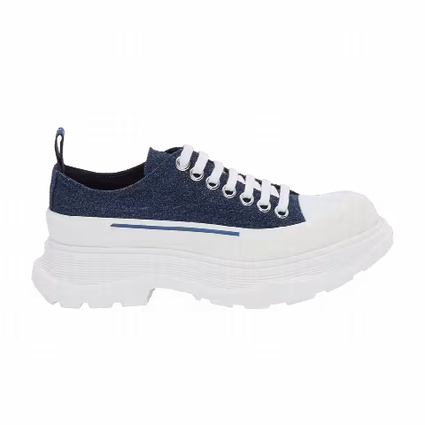 Alexander McQueen Tread Slick Lace Up 'Indigo'