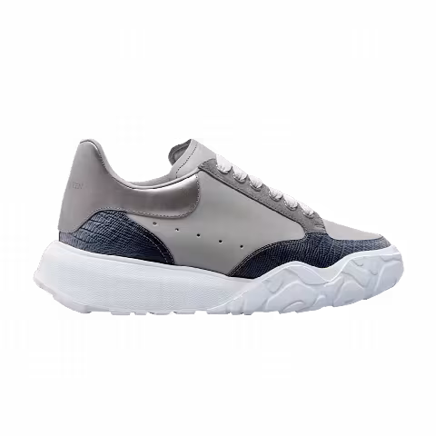 Alexander McQueen Oversized Court Trainer 'True Grey Blue'