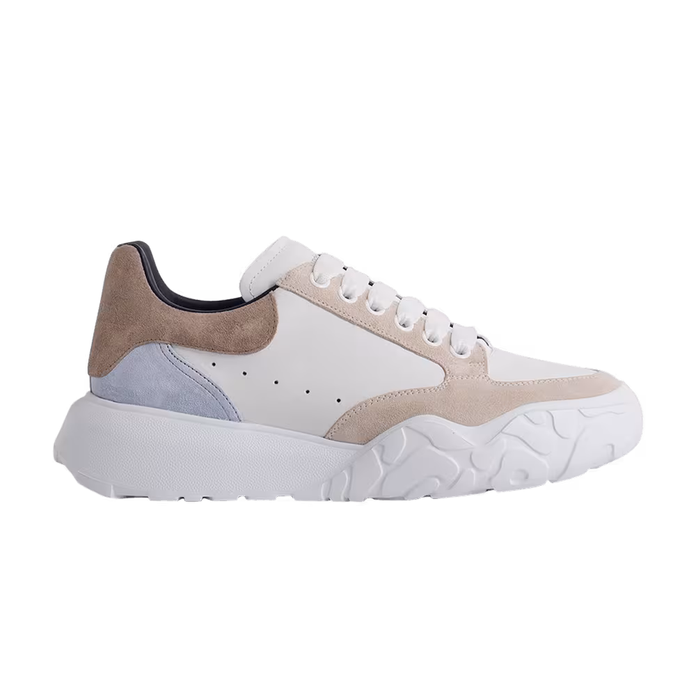 Alexander McQueen Court Trainer White Beige