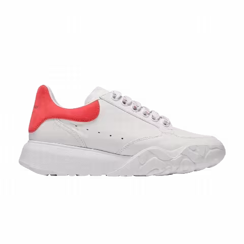 Alexander McQueen Wmns Court Trainer 'White Coral'