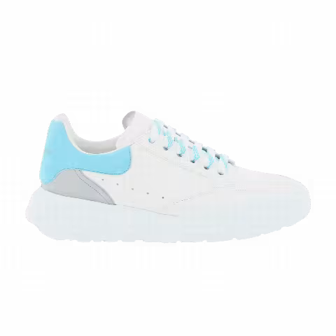 Alexander McQueen Wmns Court Trainer 'White Grey Blue'