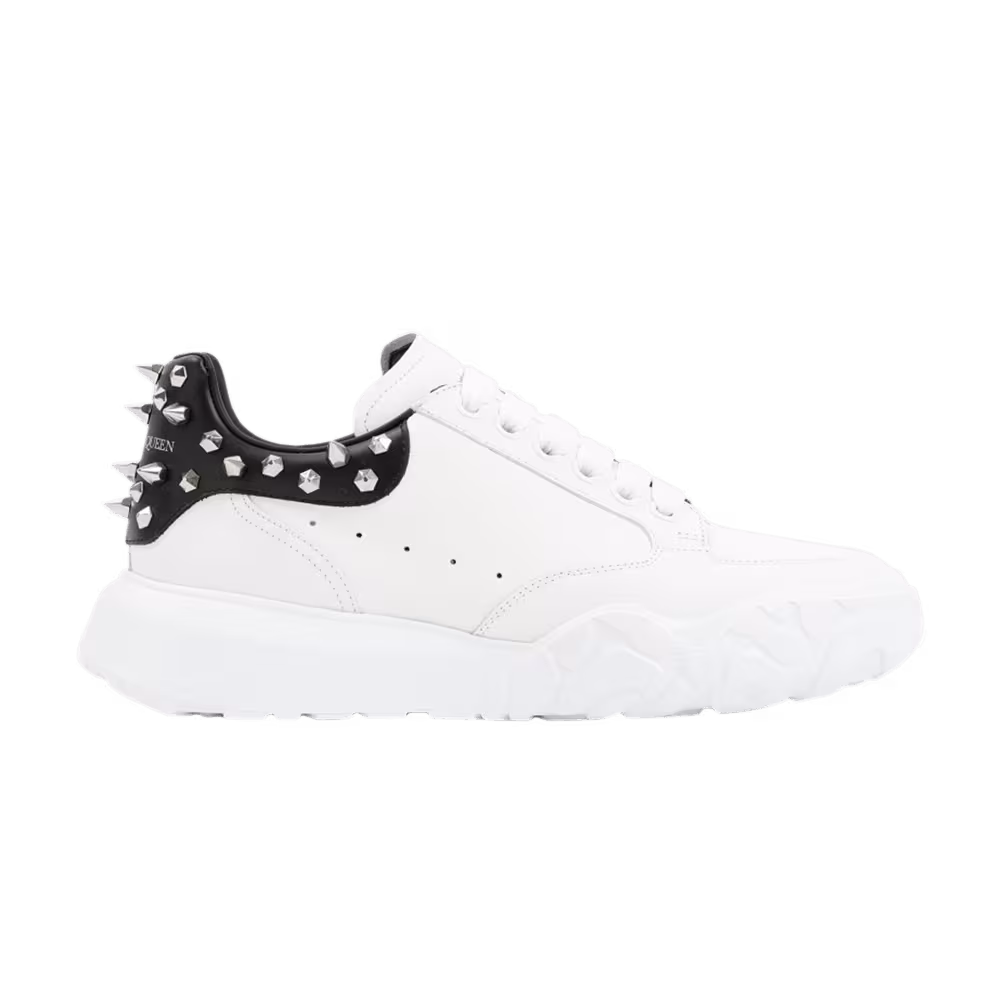 Alexander McQueen Court Trainer Studded - White Black