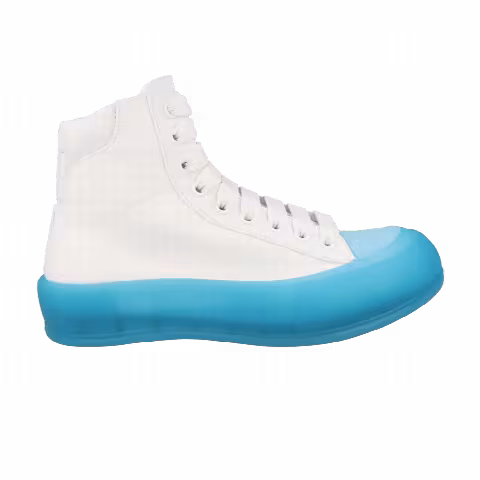 Alexander McQueen Deck Plimsoll High 'White Lake Blue'