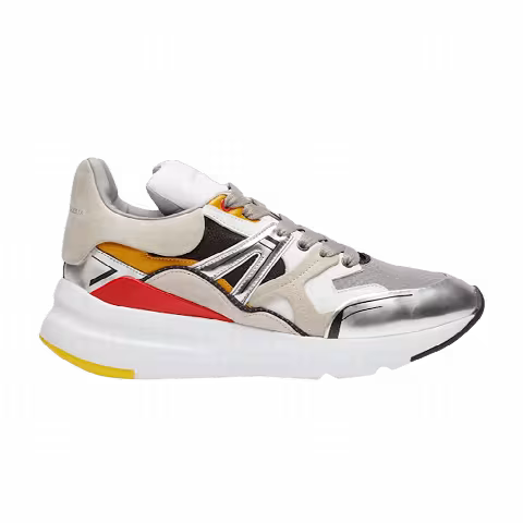Alexander McQueen Oversized Patchwork Runner 'Cocktail White'