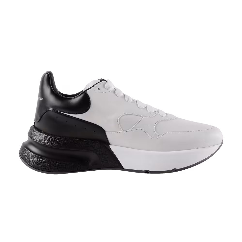 Alexander McQueen Runner Sneaker Black White