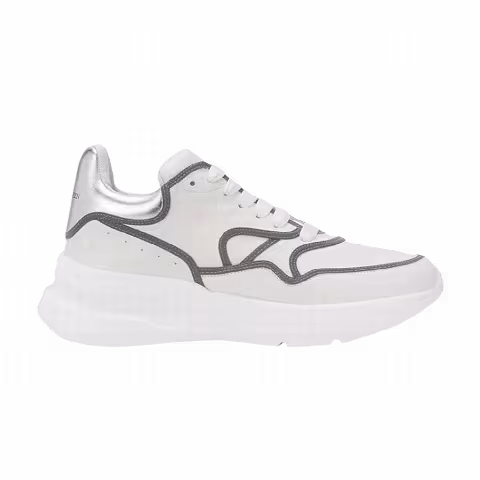 Alexander McQueen Runner Sneaker 'Optic White Silver'