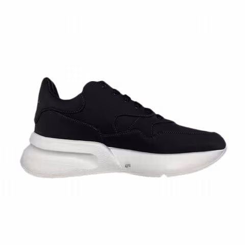 Alexander McQueen Oversized Runner 'Suede - Black White'