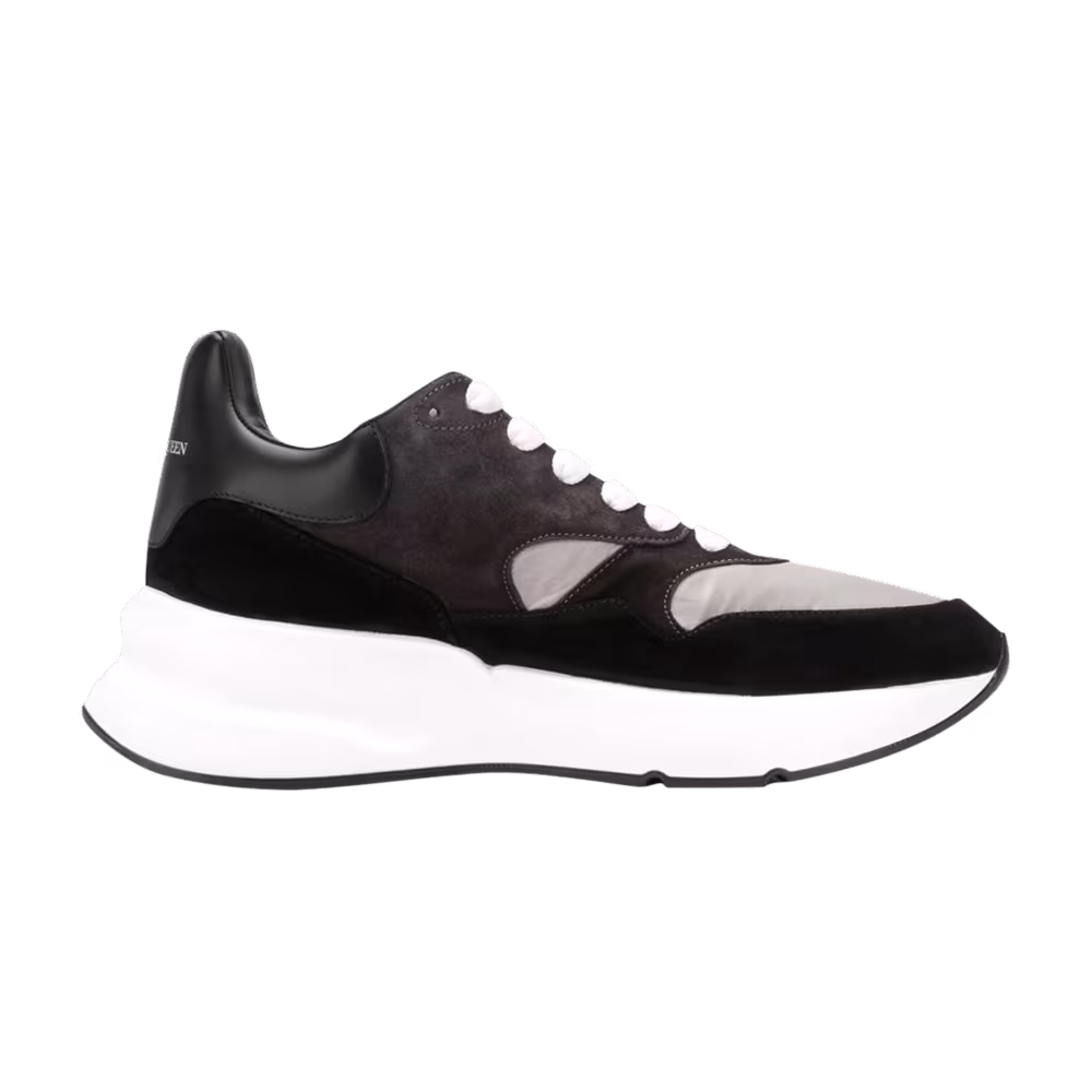 Alexander McQueen Oversized Runner Black Grey