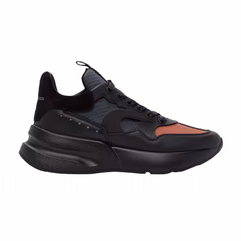 Alexander McQueen Oversized Runner 'Panelled - Black Orange'