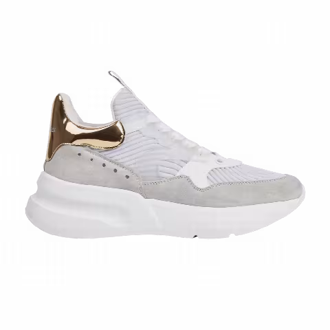 Alexander McQueen Oversized Runner 'Warm Grey Gold'
