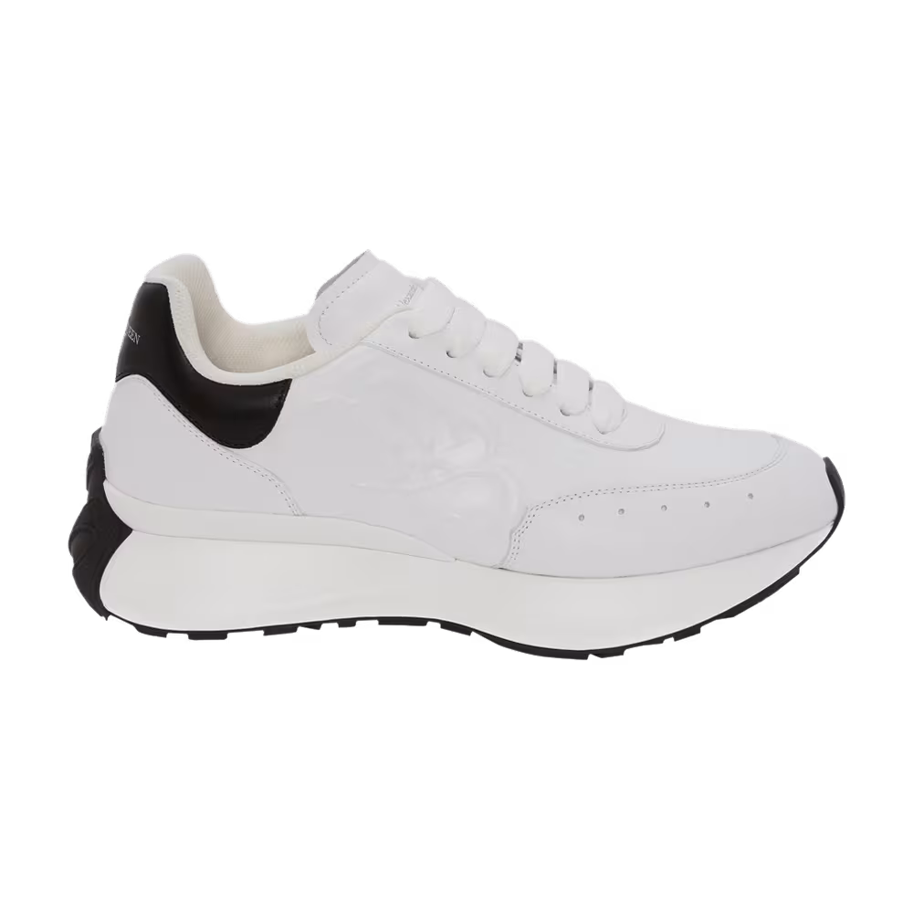 Alexander McQueen Sprint Runner White Black