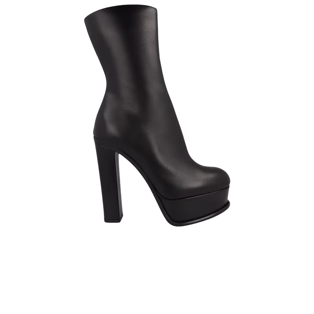 Alexander McQueen Women's Platform Ankle Boot Black