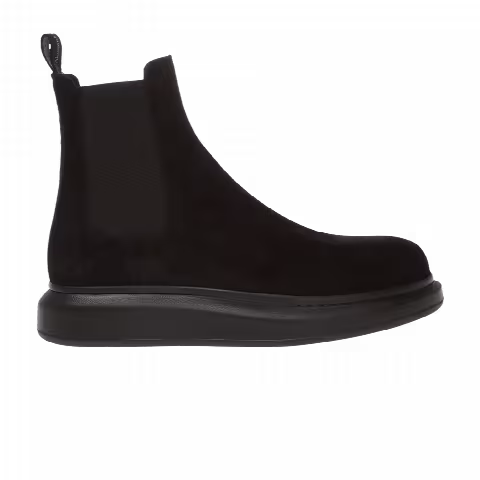 Alexander McQueen Hybrid Chelsea Boot 'Black Suede'