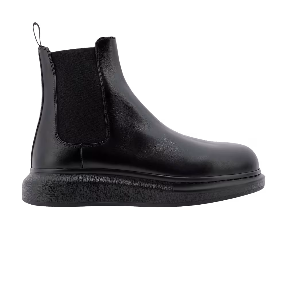 Alexander McQueen Hybrid Chelsea Boot Black