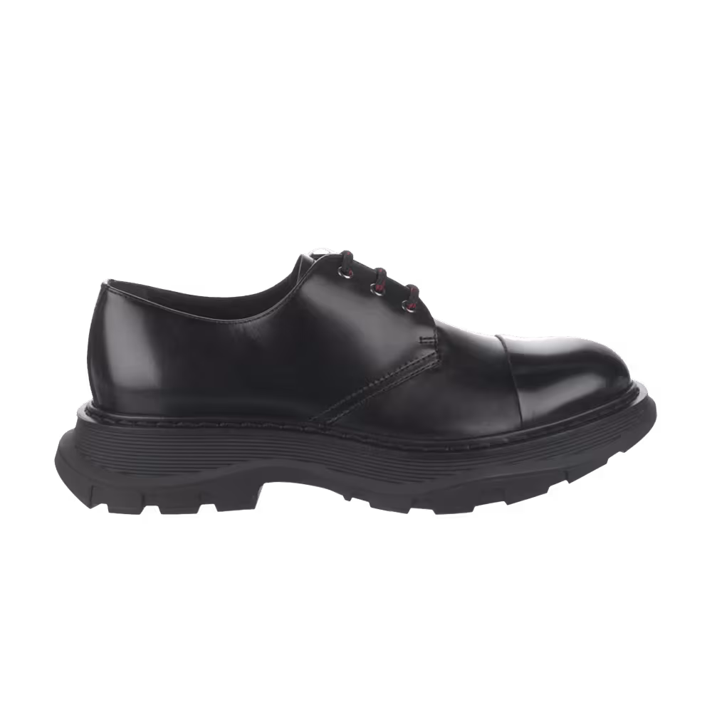 Alexander McQueen Leather Derby Black