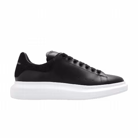 Alexander McQueen Oversized Sneaker 'Black Heel Glitter'