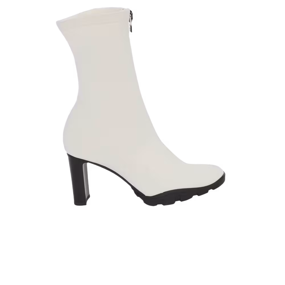 Alexander McQueen Women's Slim Tread Boot Ivory