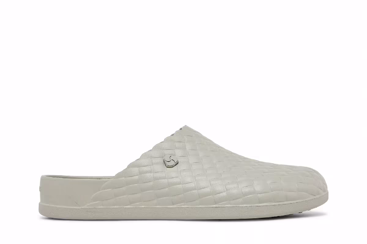 3sixteen x Crocs Dylan Woven Clog Concrete, view 2