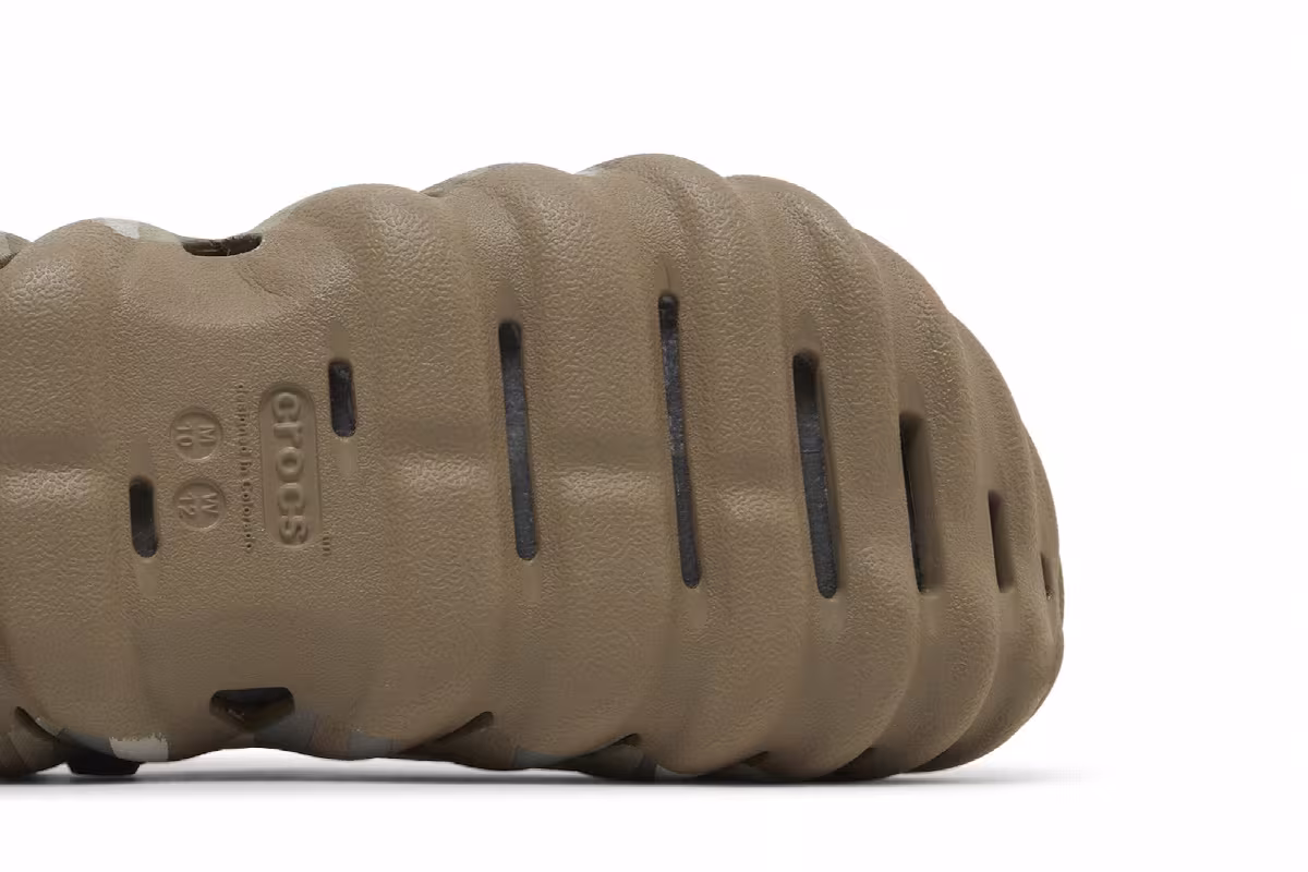 Crocs Echo Redux Clog Charcoal Camo, view 6