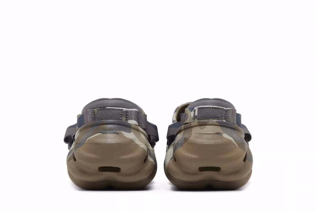 Crocs Echo Redux Clog Charcoal Camo, view 7