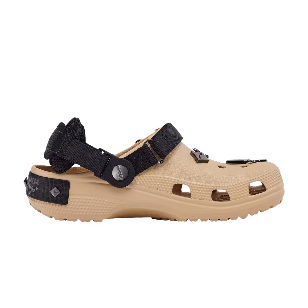 MCM x Crocs Classic Clog Mini Fanny Pack - Irish Cream
