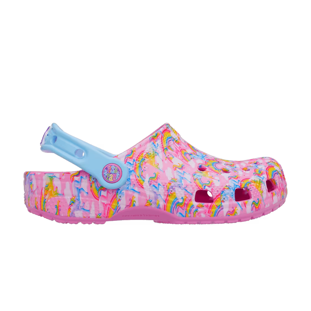 Lisa Frank x Crocs Classic Clog Kids Unicorn