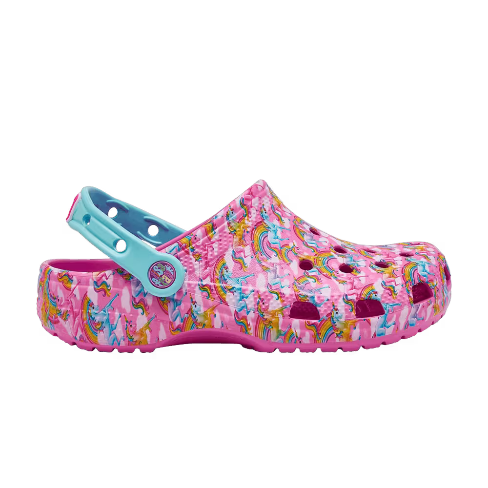 Lisa Frank x Crocs Classic Clog Kids Unicorn