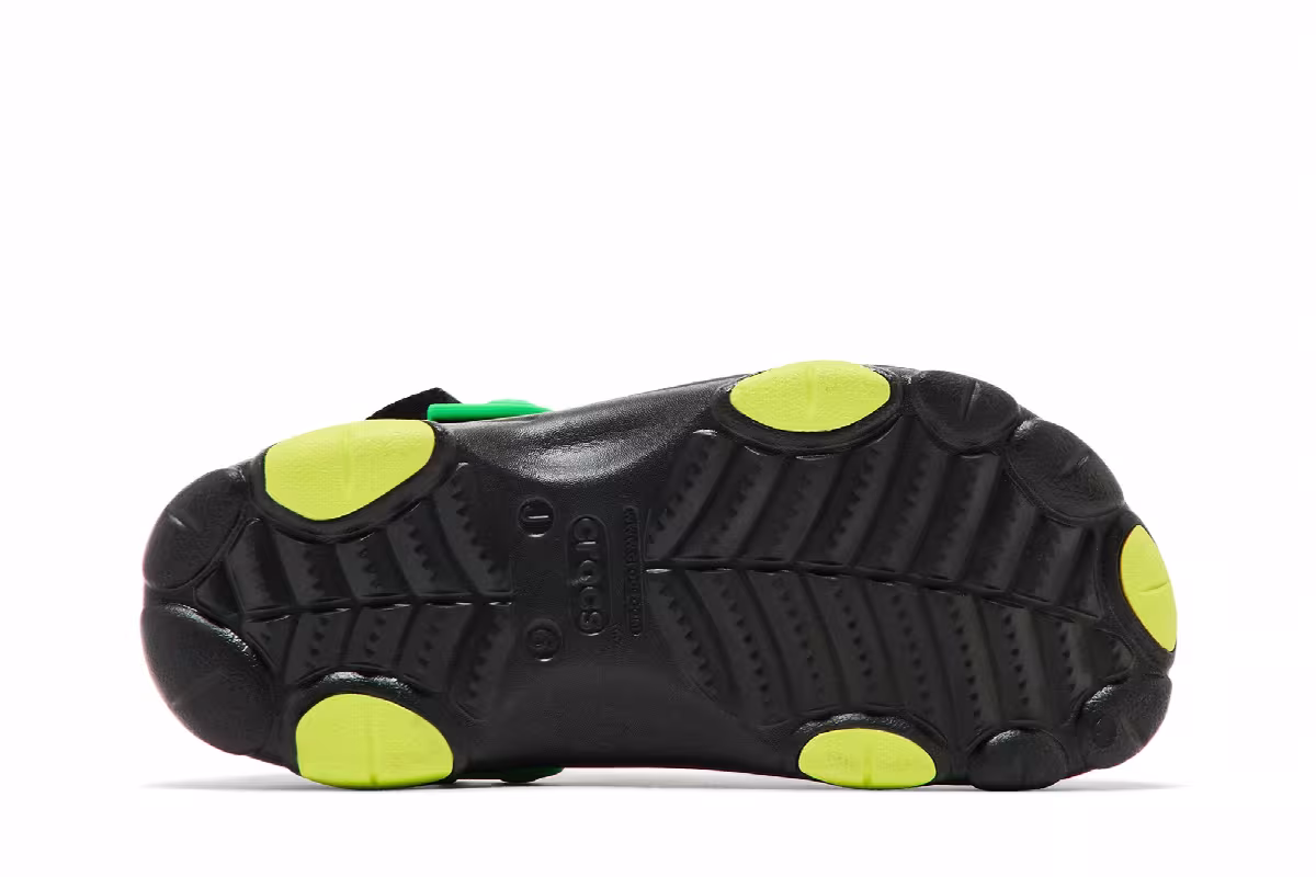 Ron English x Crocs All-Terrain Clog Kids Area 54 - Green Galaxy, view 5