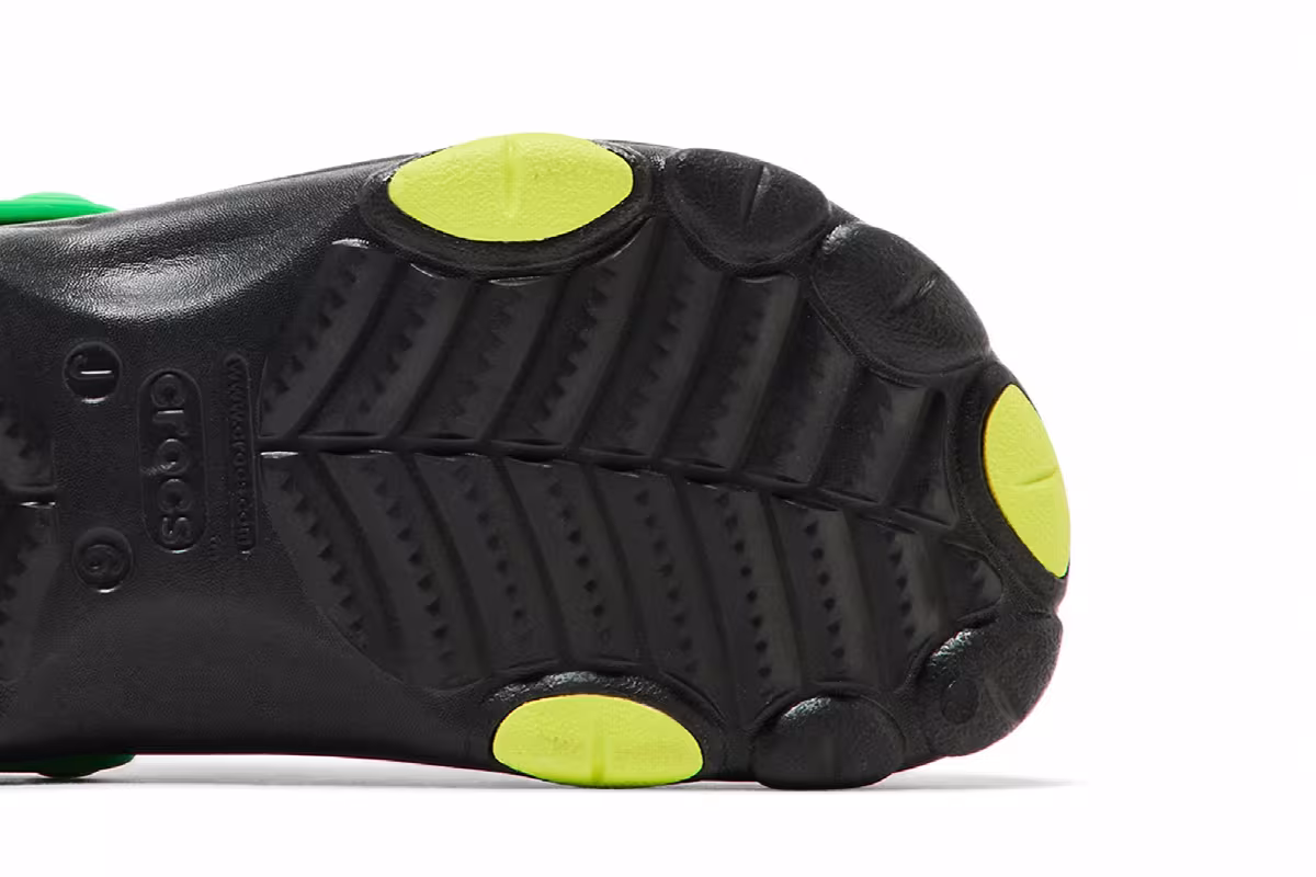 Ron English x Crocs All-Terrain Clog Kids Area 54 - Green Galaxy, view 6