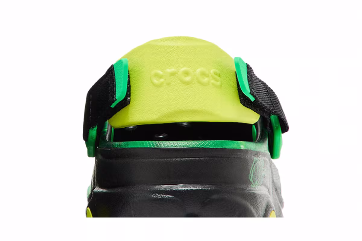 Ron English x Crocs All-Terrain Clog Kids Area 54 - Green Galaxy, view 8