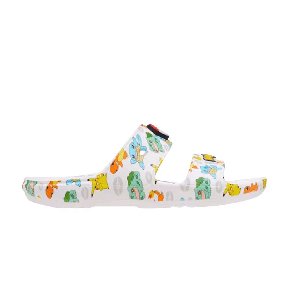 Crocs Classic Slide Pokémon White