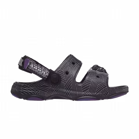 Crocs Marvel x All-Terrain Sandal Kids 'Black Panther'