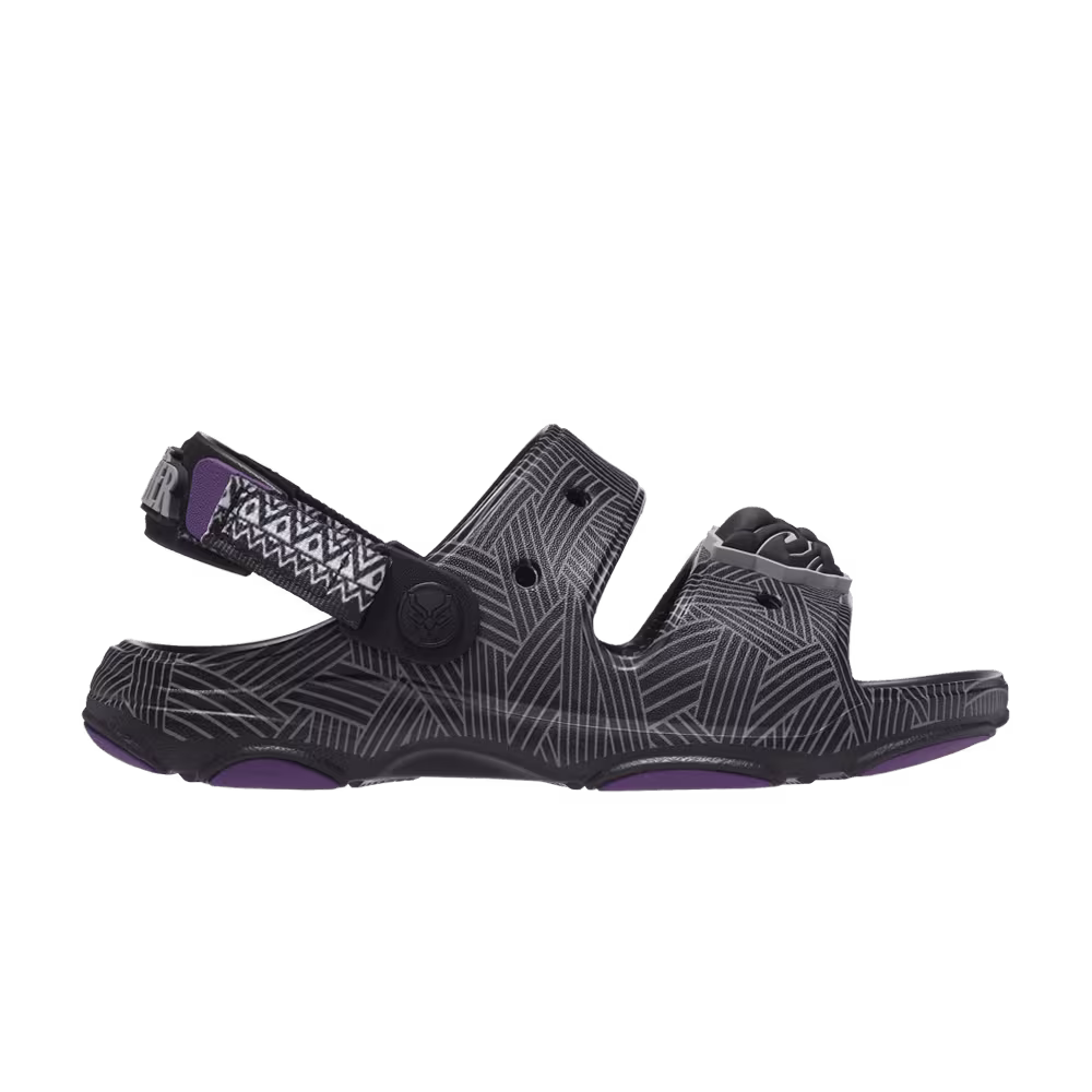 Crocs Marvel x All-Terrain Sandal Kids Black Panther