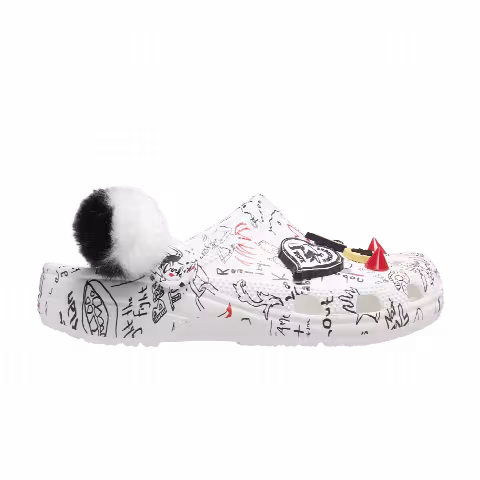 Cruella 2 x Crocs Classic Clog 'Stay Weird'