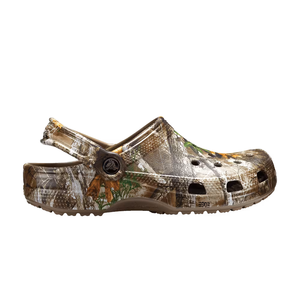 Realtree x Crocs Classic Clog Edge Camo - Walnut