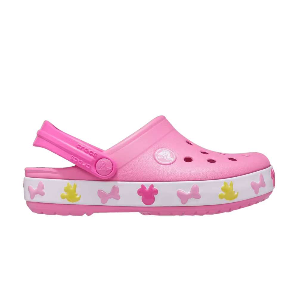 Crocs Disney x Classic Clog Toddler Fun Lab Mickey Lights - Pink Lemonade