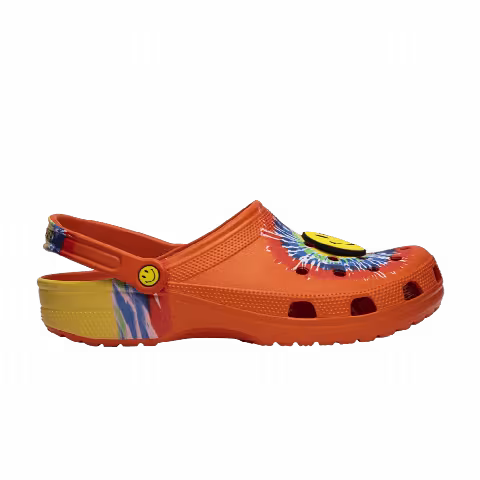Crocs Chinatown Market x Clog 'Tie Dye Smiley' Sample