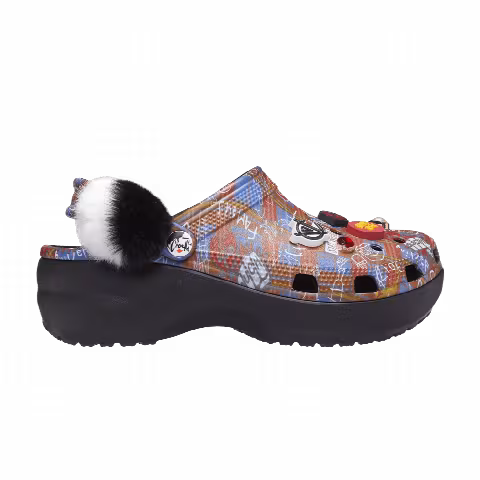 Cruella 2 x Crocs Wmns Classic Platform Clog 'Stay Weird'