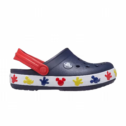 Crocs Disney x Classic Clog Kids 'Fun Lab Mickey Lights - Navy'
