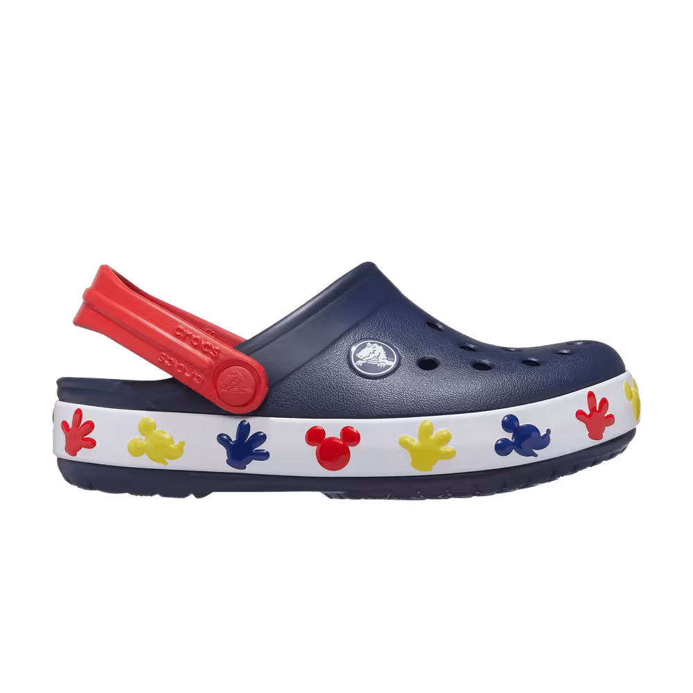 Crocs Disney x Classic Clog Kids Fun Lab Mickey Lights - Navy