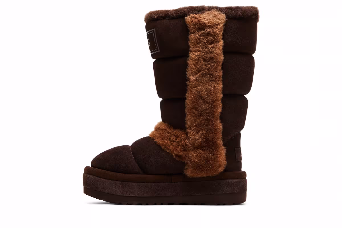 UGG Women's Classic Chillapeak Tall Boot Burnt Cedar, view 4