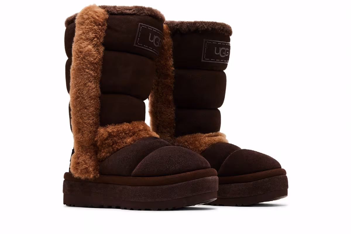 UGG Women's Classic Chillapeak Tall Boot Burnt Cedar, view 9
